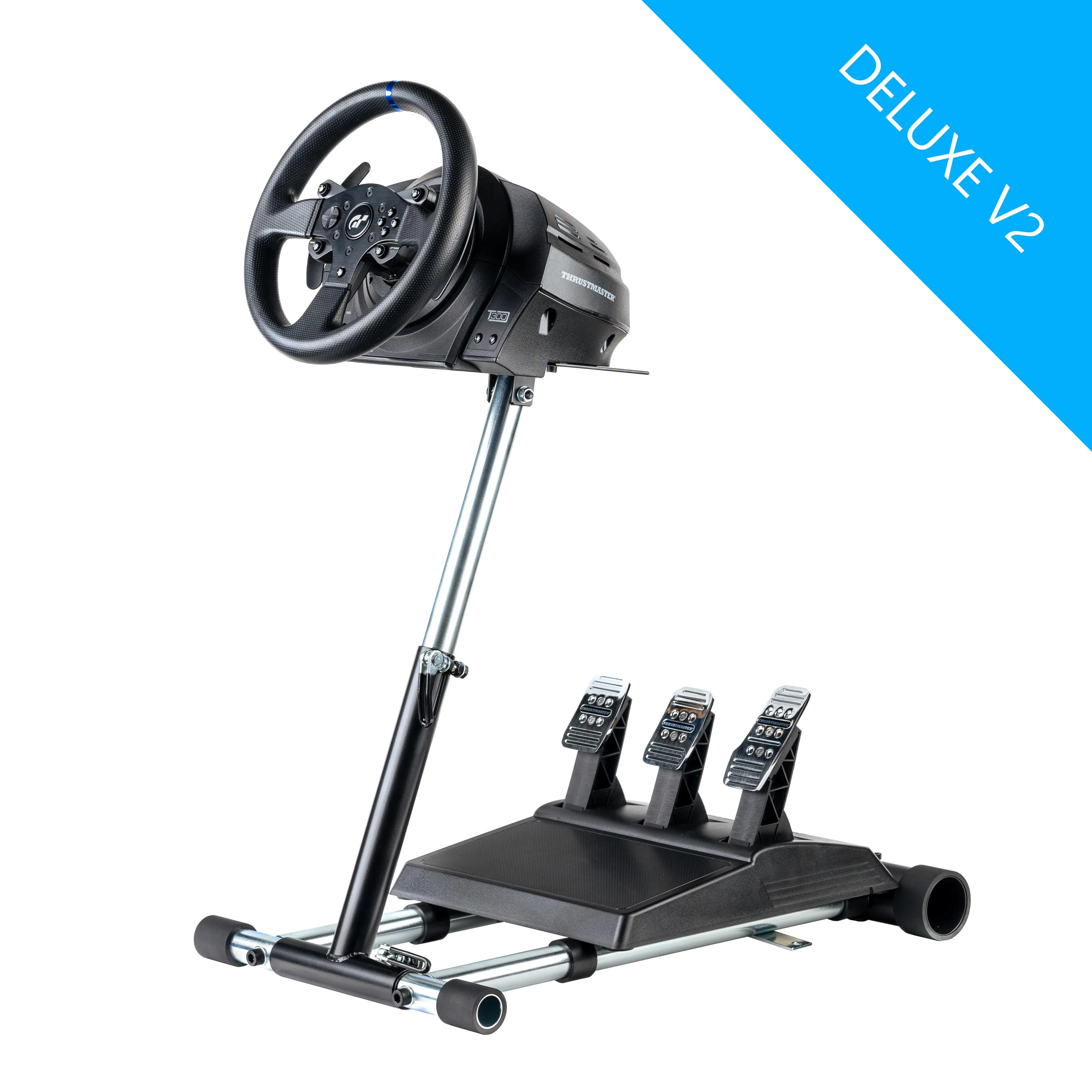 Stojak do kierownicy Wheel Stand Pro Deluxe V2 Thrustmaster T300RS/TX/T150/TMX Srebrny