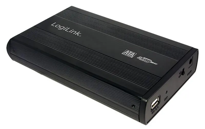 Obudowa LogiLink Obudowa 3,5" SATA HDD USB 2.0 Czarny