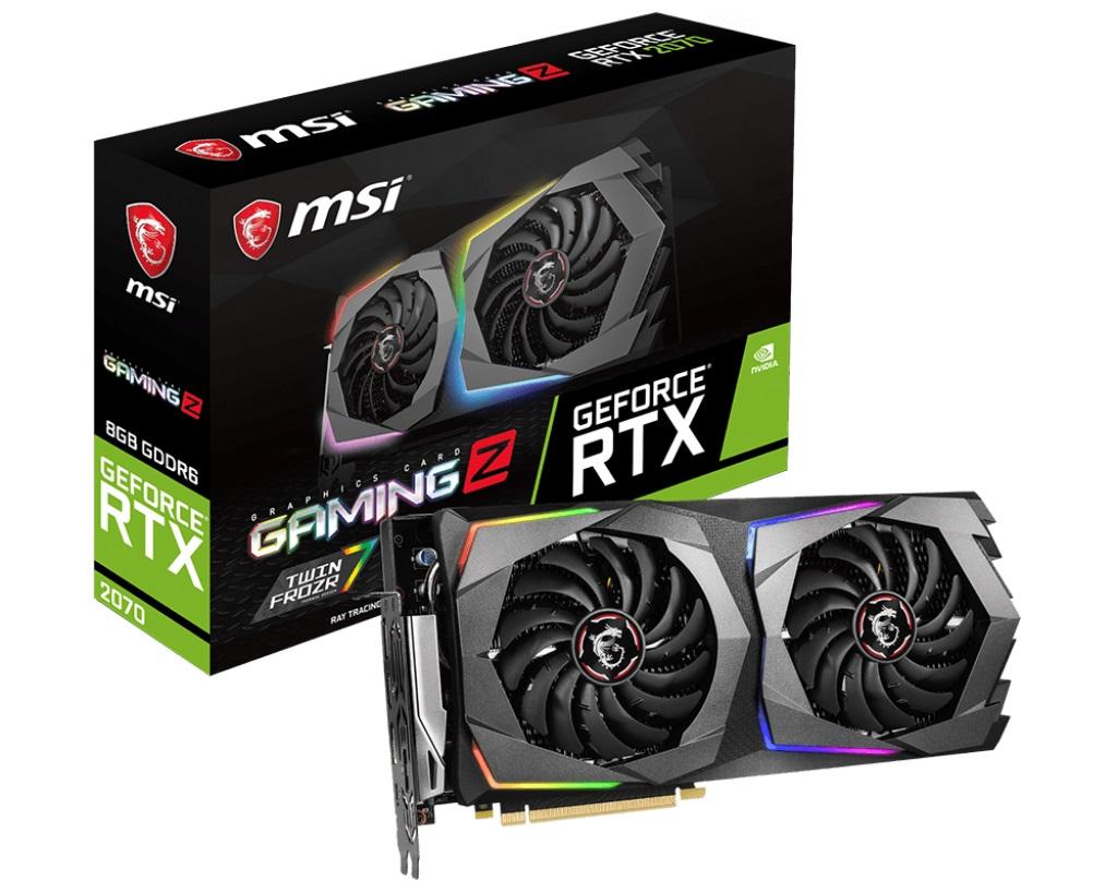 MSI GeForce RTX 2070 GAMING Z 8G 8GB GDDR6 256bit