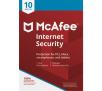 McAfee Internet Security 10PC/1Rok (kod)