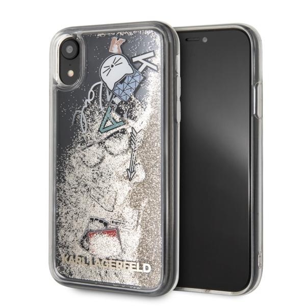 Karl Lagerfeld KLHCI61KSICGO iPhone Xr (złoty)