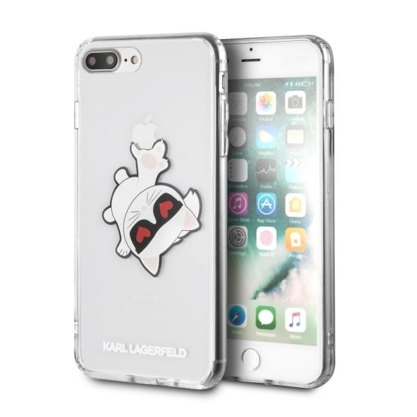Karl Lagerfeld KLHCI8LCFHE iPhone 7/8 Plus (przeźroczysty)