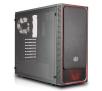 Obudowa Cooler Master MasterBox E500L (czarno-czerwony)