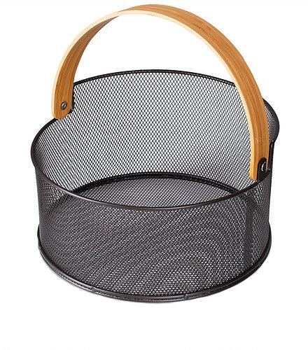 Husla Koszyk na owoce/pieczywo (ciemny brąz)