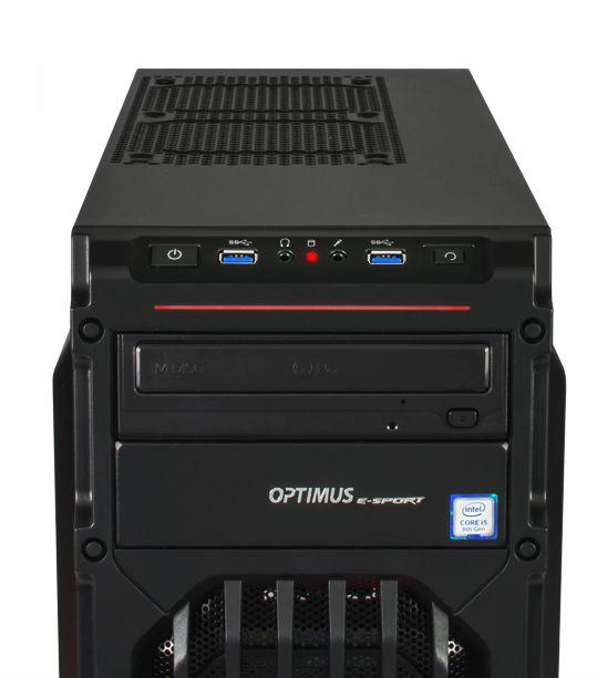Optimus E-Sport MH310T-CR7 Intel® Core™ i5-8400 8GB 1TB GTX1050Ti