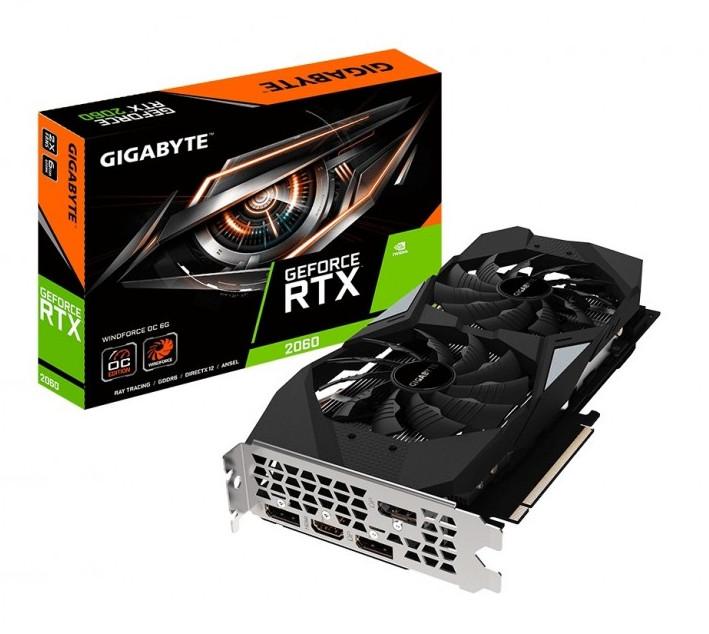 Gigabyte GeForce RTX 2060 Windforce OC 6G