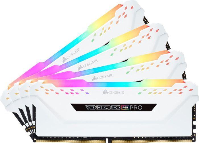 Pamięć RAM Corsair Vengeance RGB PRO White DDR4 (4 x 8GB) 32GB 3200 CL16