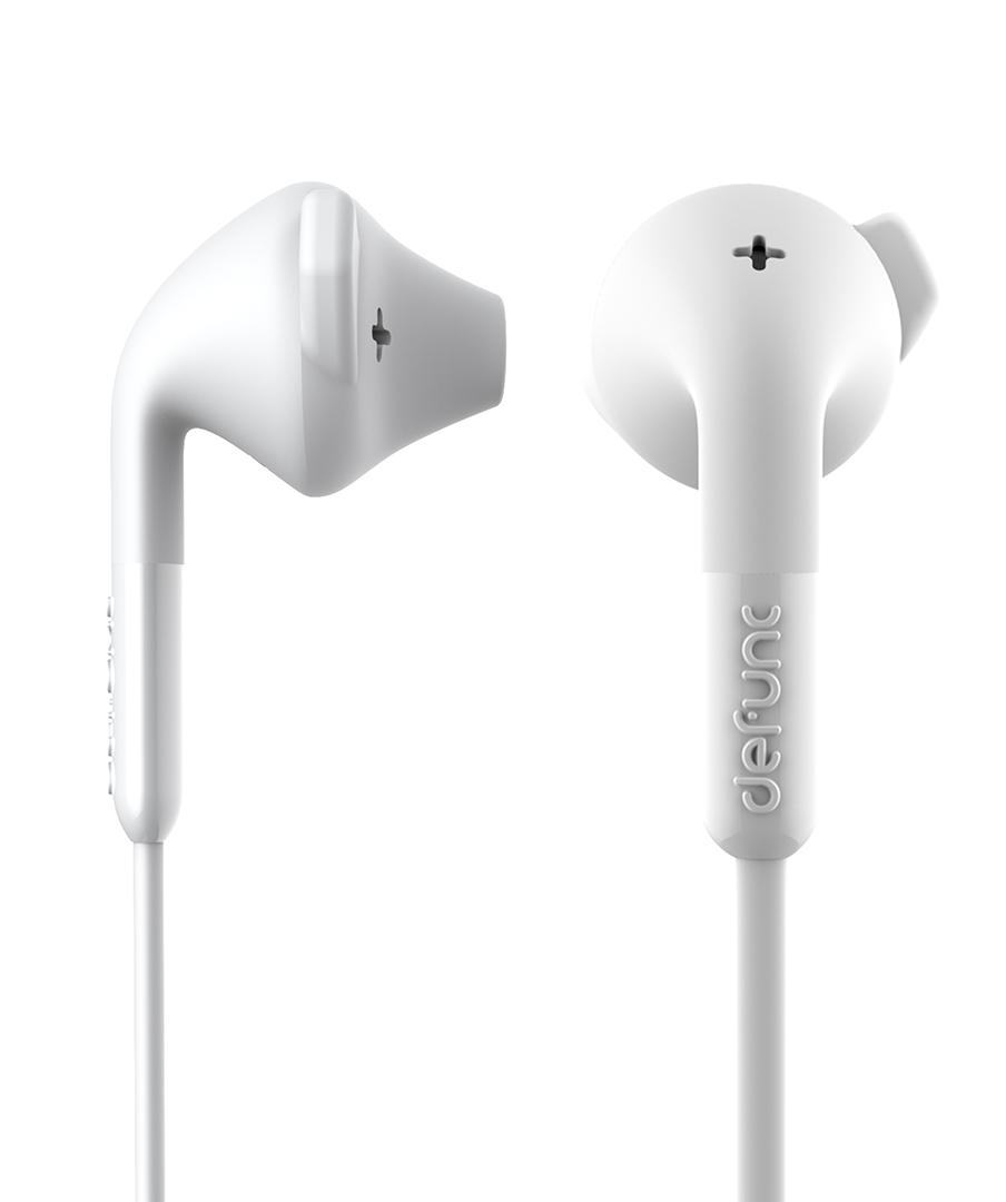 Słuchawki przewodowe DeFunc Earbud Basic Hybrid (biały)