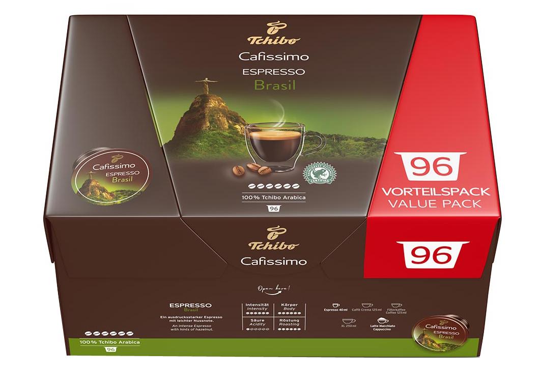 Kapsułki Tchibo Cafissimo Espresso Brasil 96 kapsułek