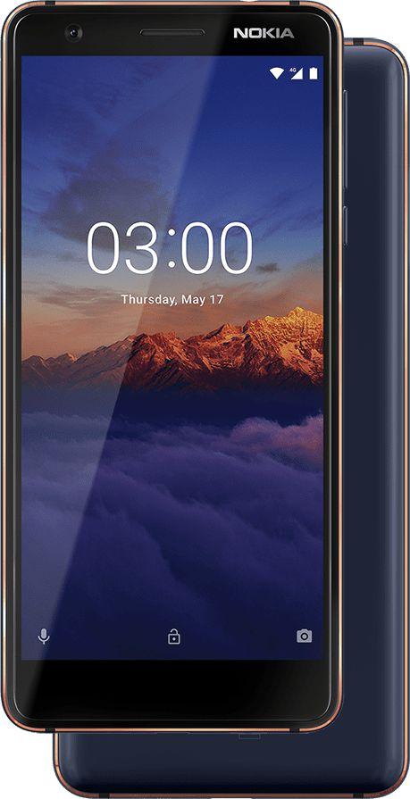 Smartfon Nokia 3.1 DS PL (niebieski)