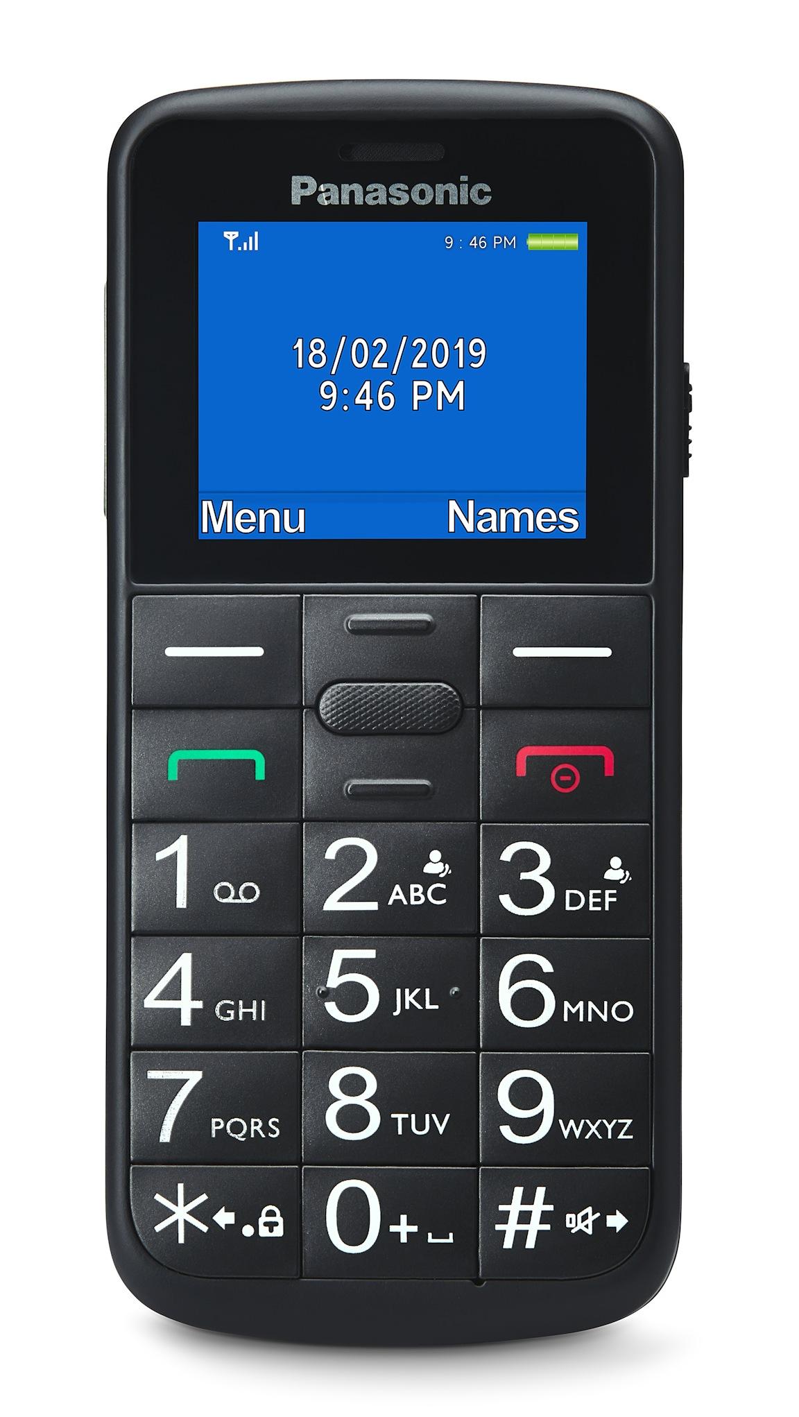 Telefon Panasonic KX-TU110EXB (czarny)