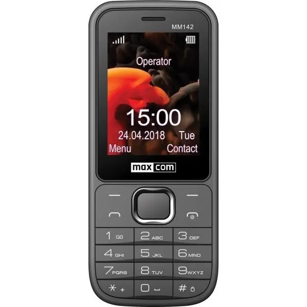 Telefon Maxcom Classic MM142 (szary)