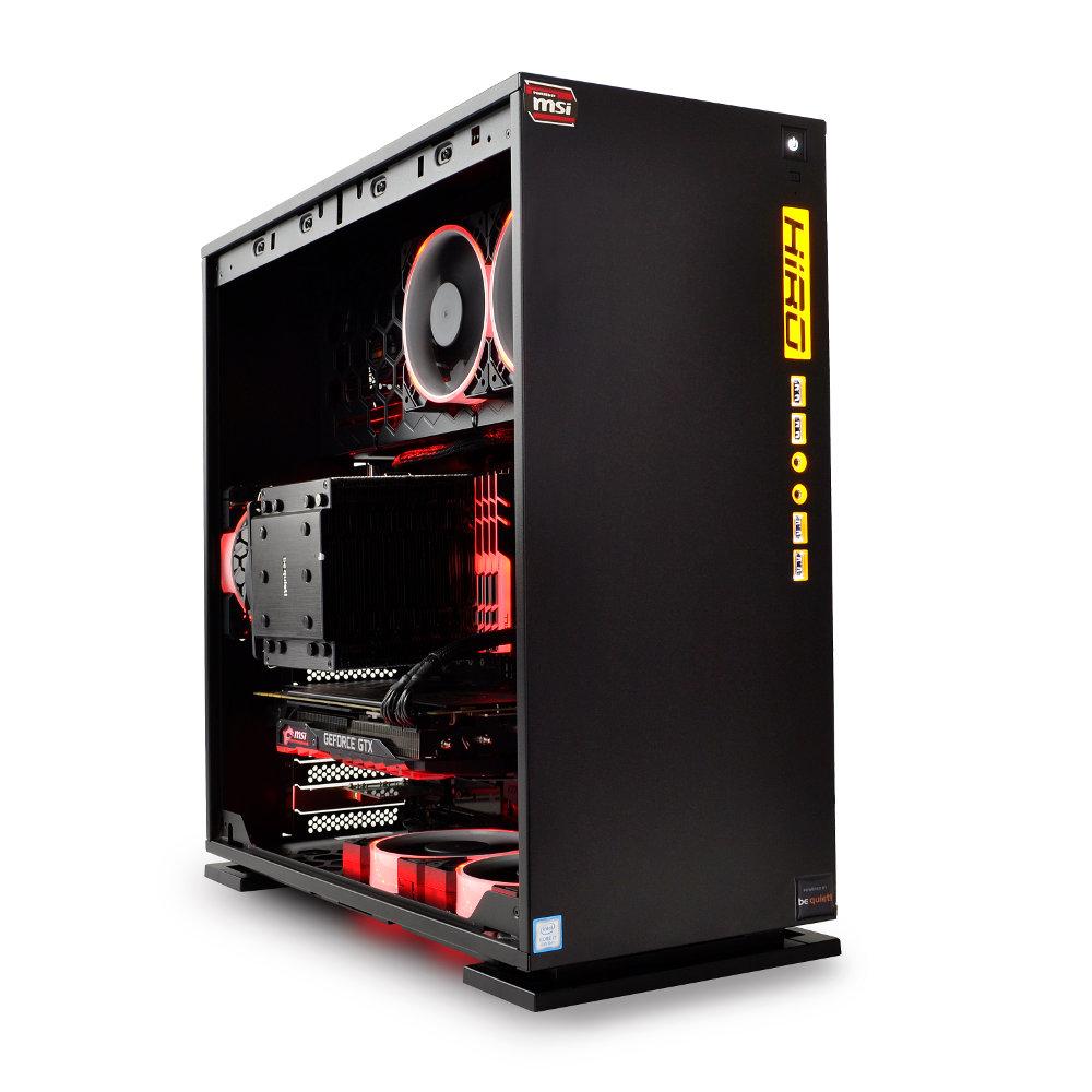 HIRO 303 H74E i7-8700K 16GB 2TB 480GB SSD RTX2080Ti W10