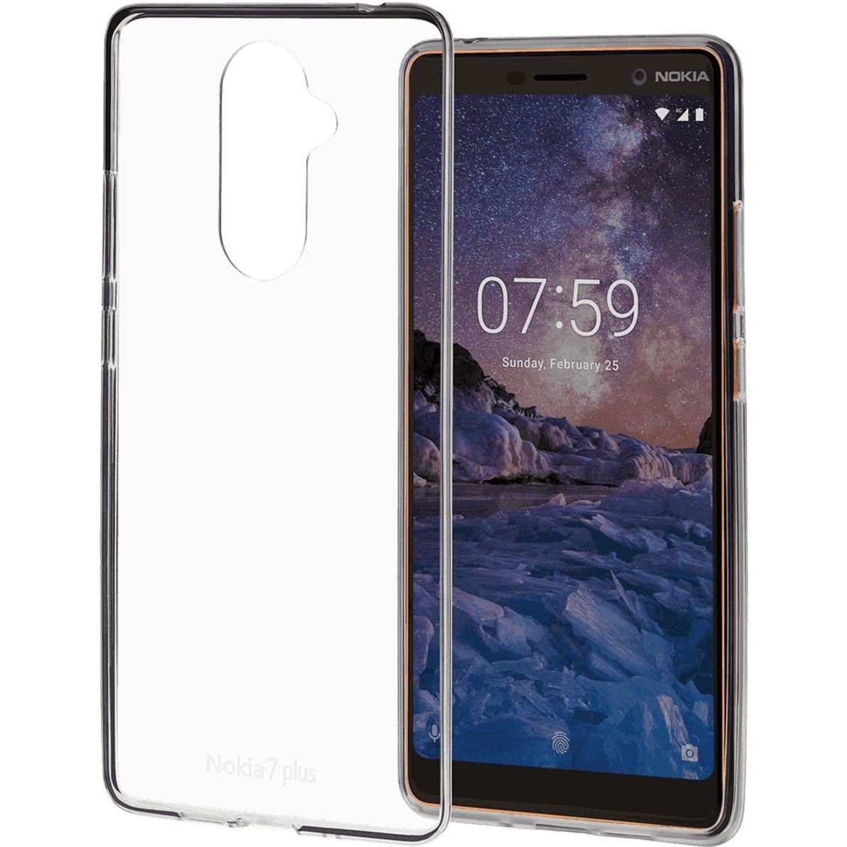 Etui Nokia 7 Plus Premium Clear Case CC-708 (przeźroczysty)