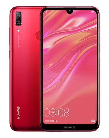 Smartfon Huawei Y7 2019 (czerwony)