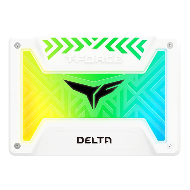 Dysk SSD Team Group DELTA RGB 250GB (biały)