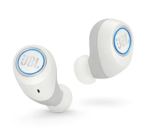 Słuchawki bezprzewodowe JBL Free X Dokanałowe Bluetooth 4.2 Biały