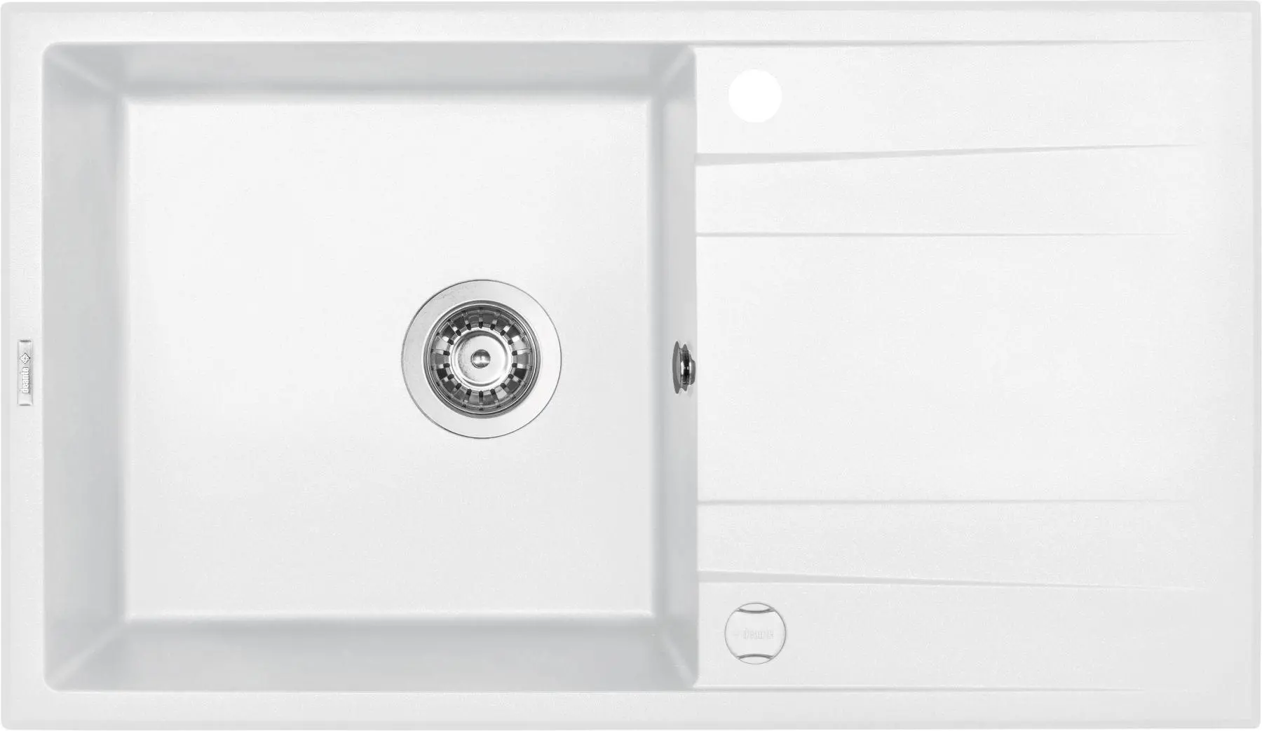 Zlewozmywak Deante ERIDAN ZQE A113 Granitowy Alabaster