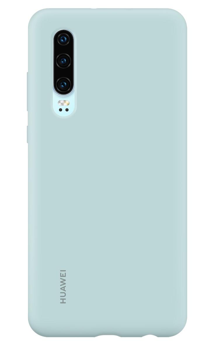 Huawei P30 Silicone Case (jasnoniebieski)