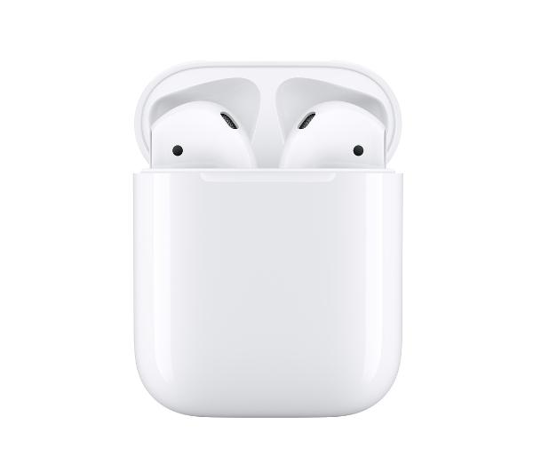 Słuchawki bezprzewodowe Apple AirPods 2. generacji z etui ładującym - douszne