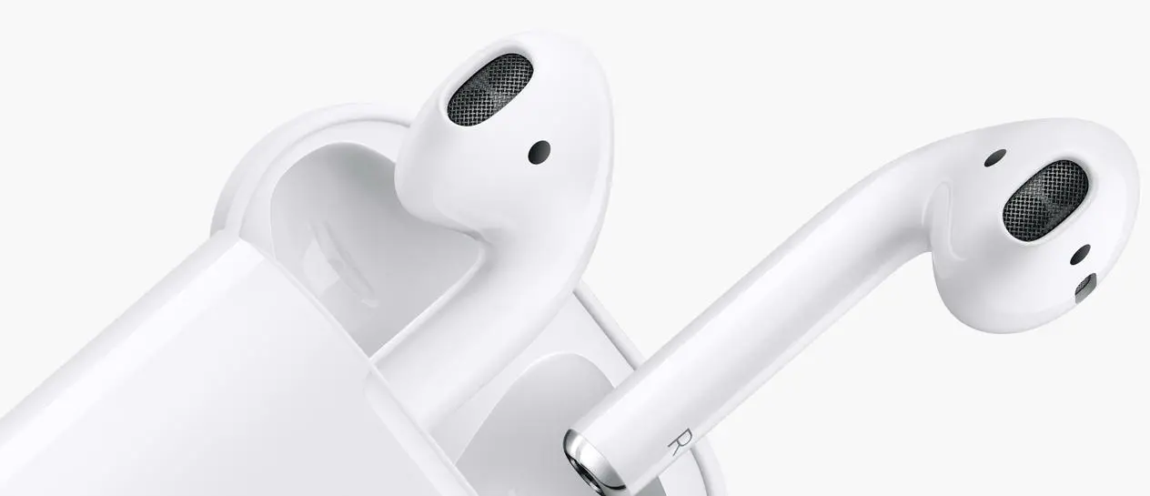 Apple AirPods 2. generacji z etui ładującym Douszne Biały