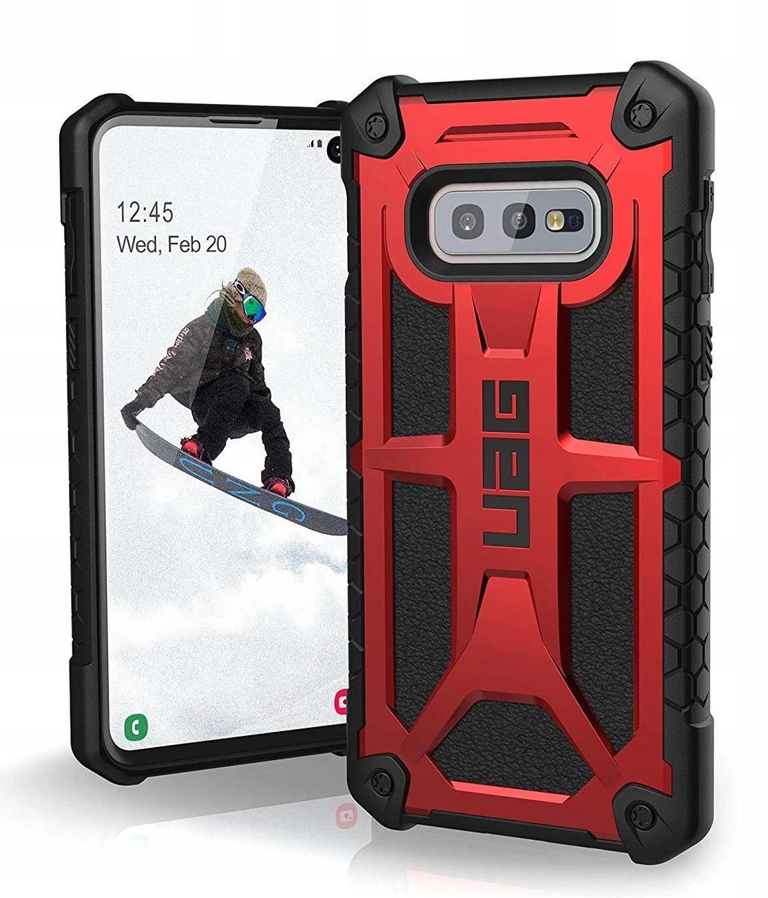 Etui UAG Monarch Case do Samsung Galaxy S10e (crimson)