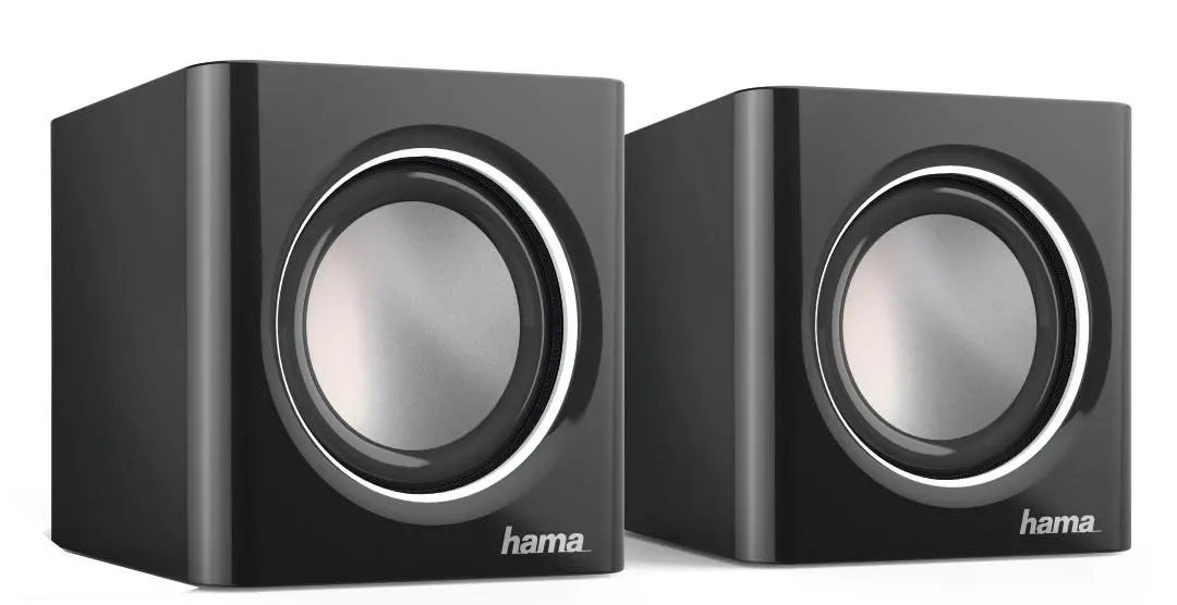 Głośniki Hama Sonic Mobil 185 Czarno-srebrny