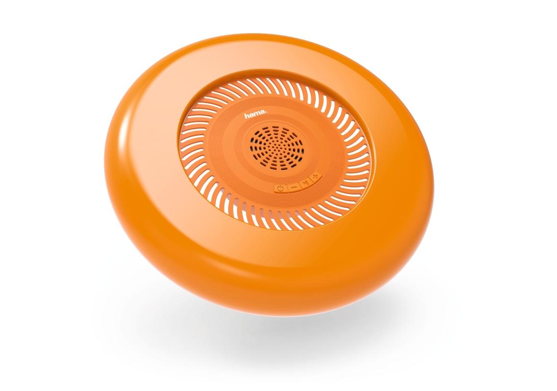 Głośnik Bluetooth Hama Flying Sound Disc (pomarańczowy)