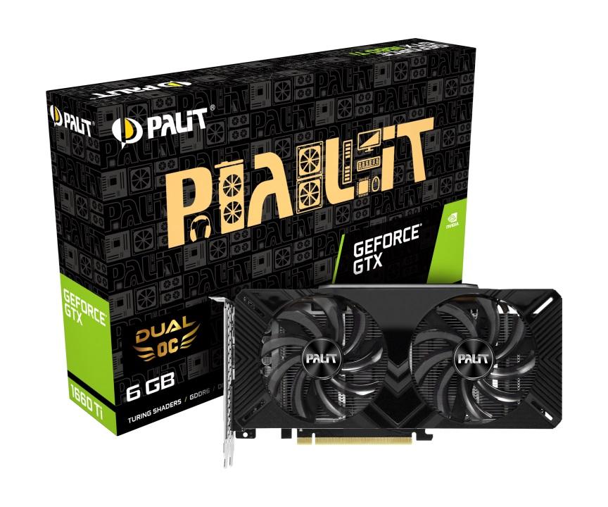 Palit GeForce GTX 1660 Ti Dual OC 6GB