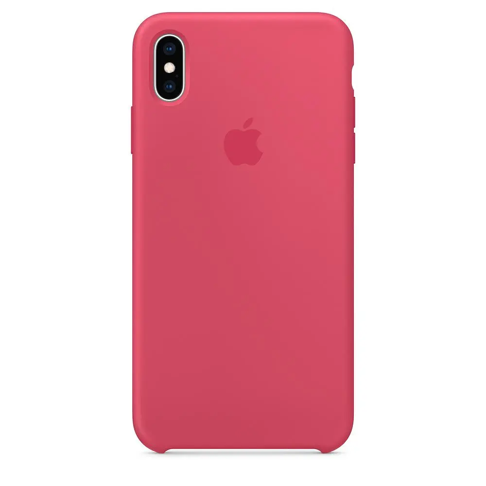 Etui Apple Silicone Case do iPhone Xs Max MUJP2ZM/A Hibiskus