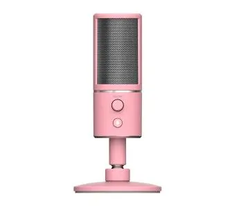 Mikrofon Razer Seiren X Quartz Pink Przewodowy Pojemnościowy Różowy