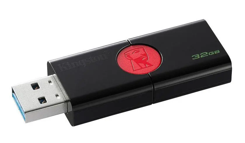 PenDrive Kingston DataTraveler 106 32GB USB 3.1 Czarno-czerwony