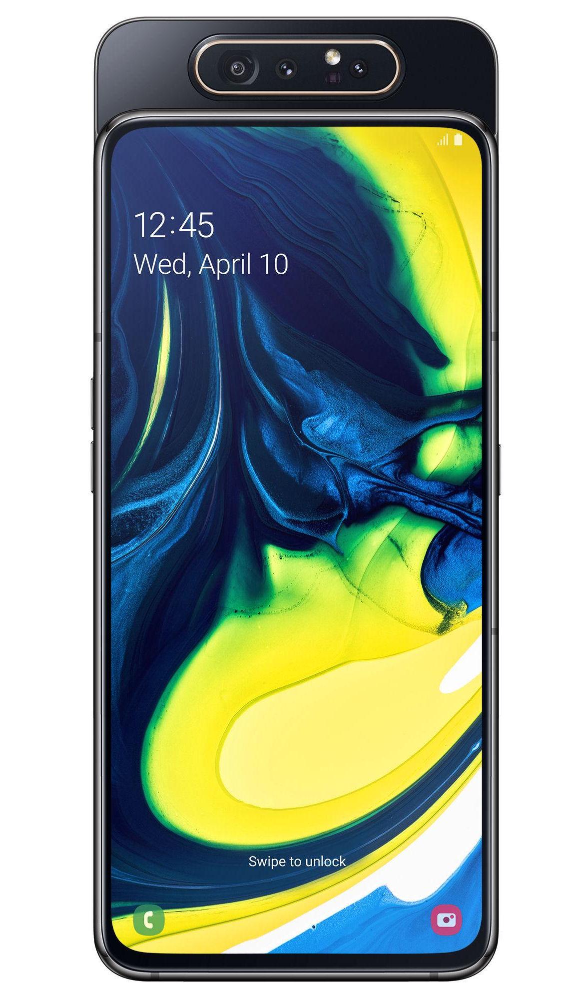 Smartfon Samsung Galaxy A80 (czarny)