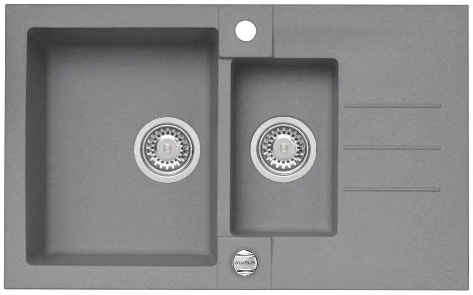 Zlewozmywak Alveus Rock 70 1217081 Granitowy Beton