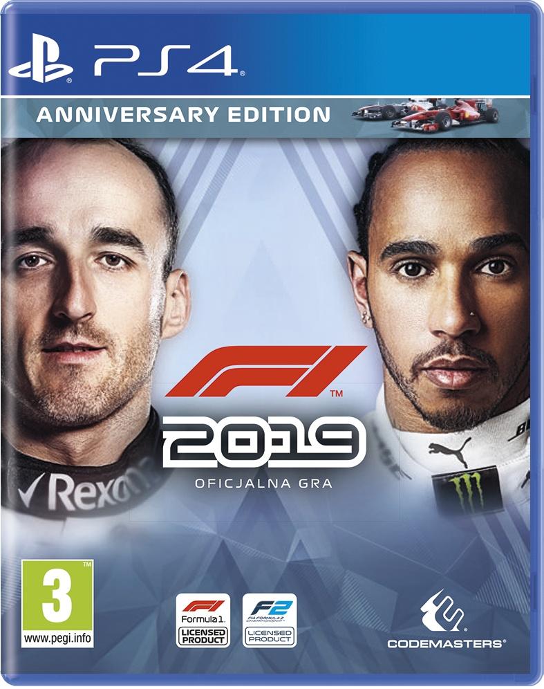 F1 2019 - Edycja Anniversary - Gra na PS4 (Kompatybilna z PS5)
