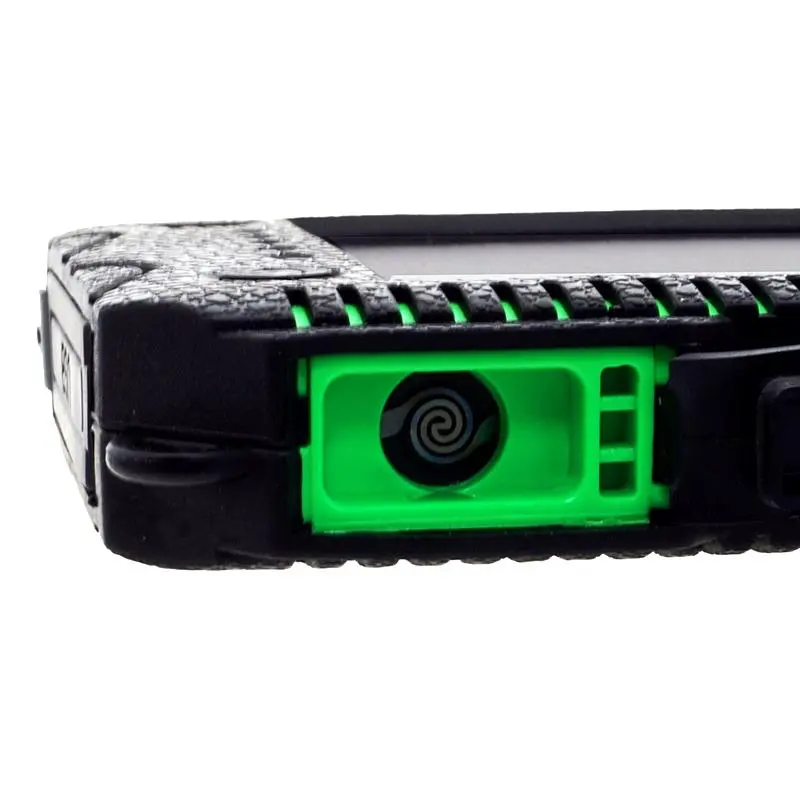 Powerbank solarny PowerNeed S12000G 12000mAh Czarno-zielony