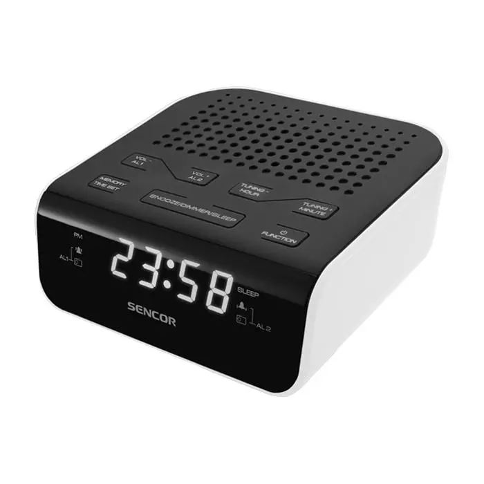 Radiobudzik Sencor SRC 136 WH Biały