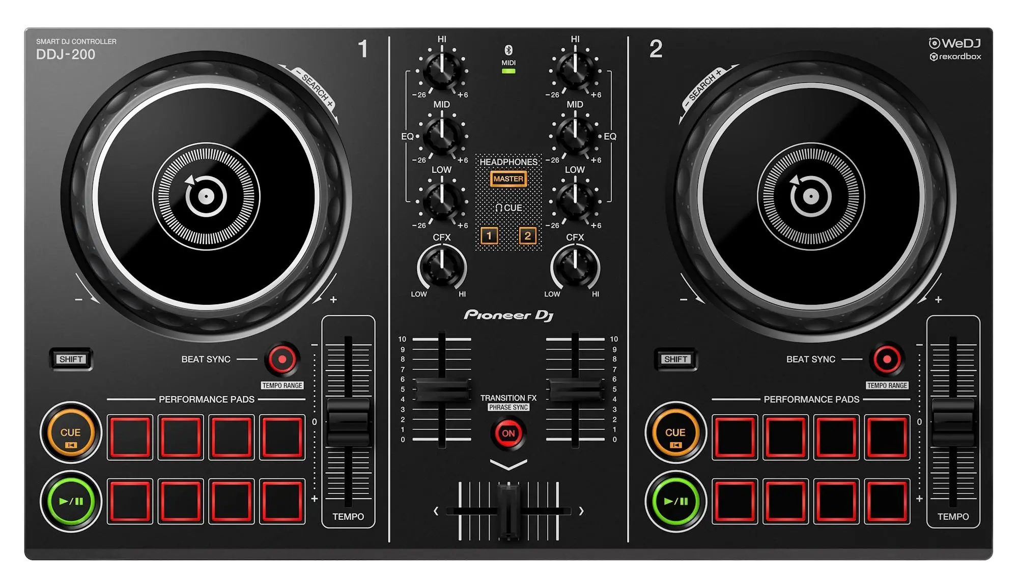 Kontroler DJ Pioneer DJ DDJ-200