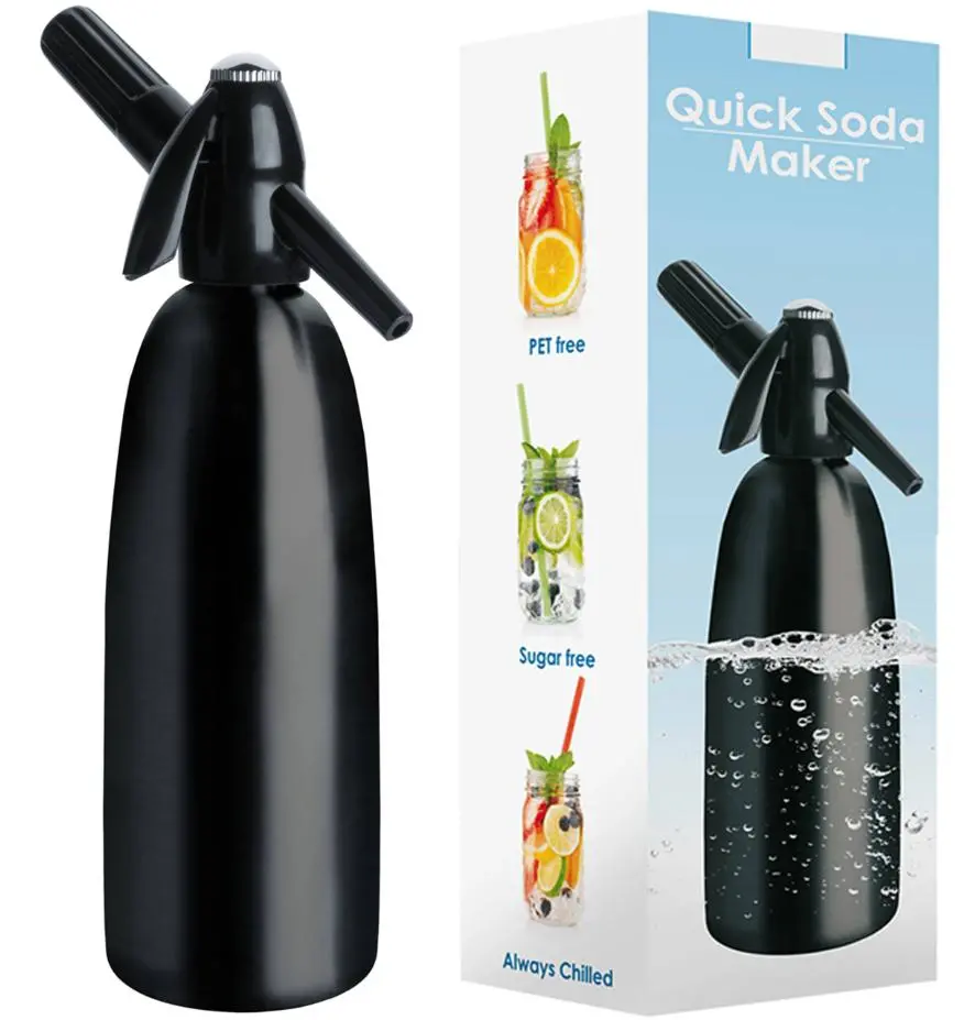 Saturator ART Quick soda SA-01 C Czarny