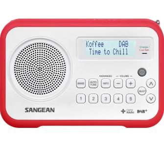 Radioodbiornik Sangean TRAVELLER 670 DPR-67 Radio FM DAB+ Biało-srebrny