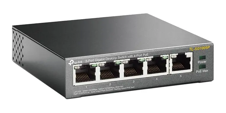 Switch TP-LINK TL-SG1005P Czarny
