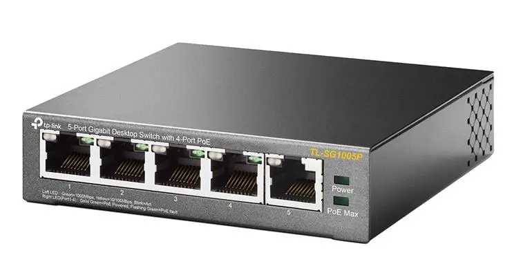 Switch TP-LINK TL-SG1005P Czarny