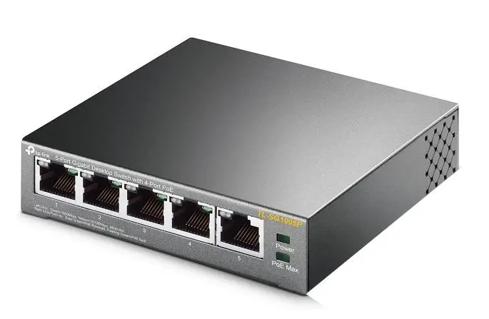 Switch TP-LINK TL-SG1005P Czarny