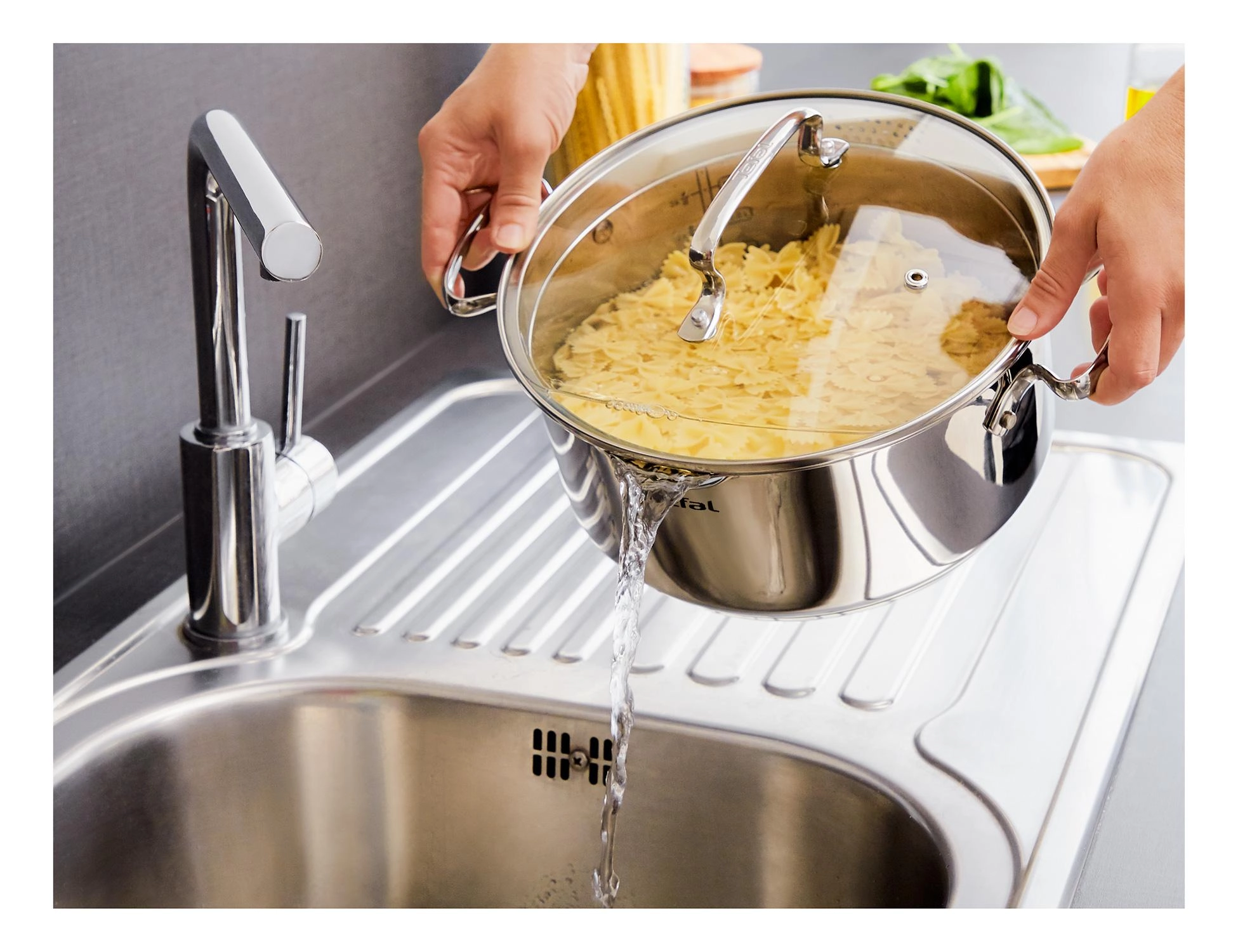 Rondel Tefal Duetto+ G7192255 Indukcja Stal nierdzewna 1,5l