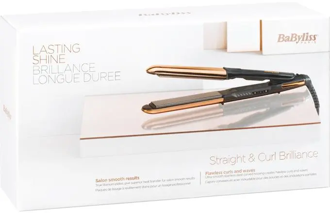 Prostownica BaByliss Straight & Curl Brilliance ST482E Jonizacja