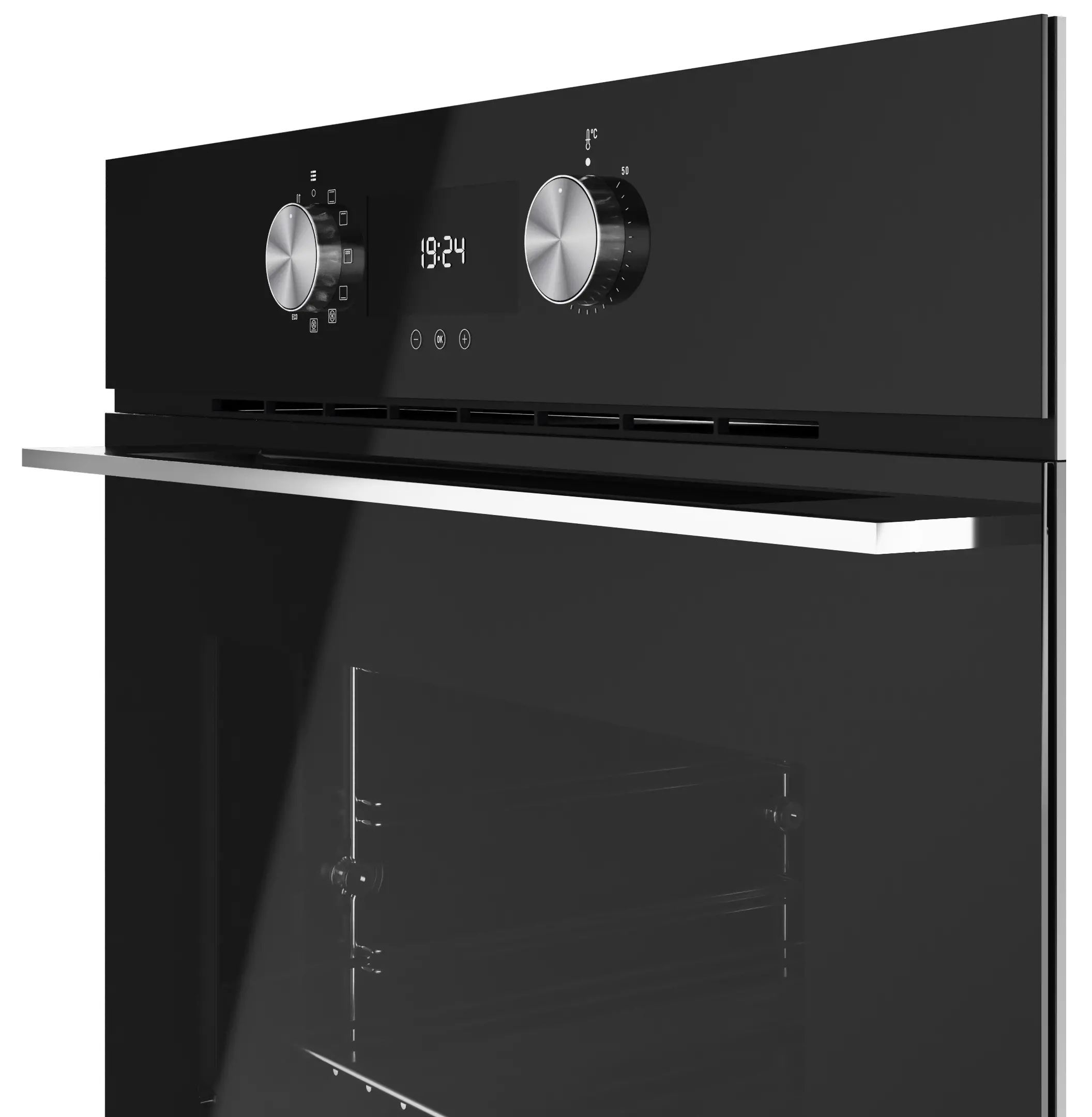 Piekarnik elektryczny Teka Maestro HLB 8400 P BK Termoobieg Czarne szkło