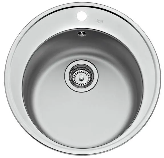 Zlewozmywak Teka BASICO 510 1C MTX Stalowy Srebrny