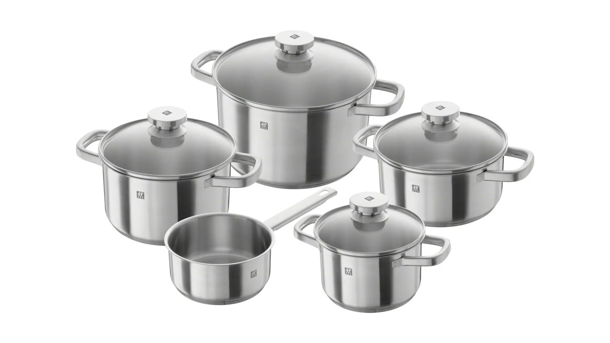 Zestaw garnków Zwilling Joy Stal nierdzewna 9 elementów