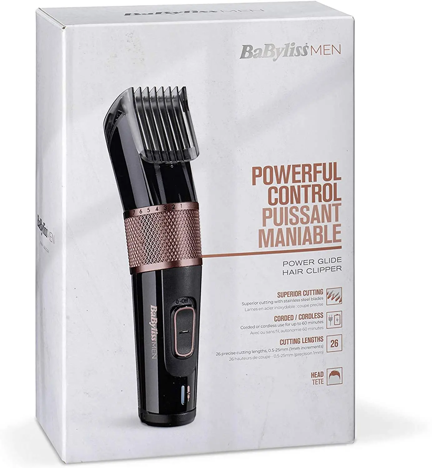 Maszynka do włosów BaByliss E974E 60min