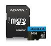 Karta pamięci Adata microSD Premier 64GB UHS1 A1